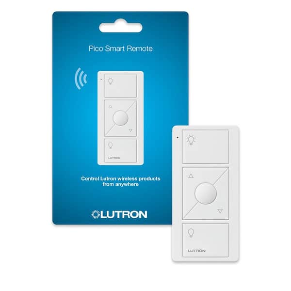 Pico remote in wallplate cradle