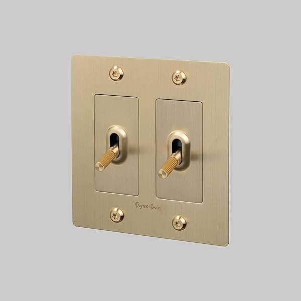 Buster + Punch brass switch