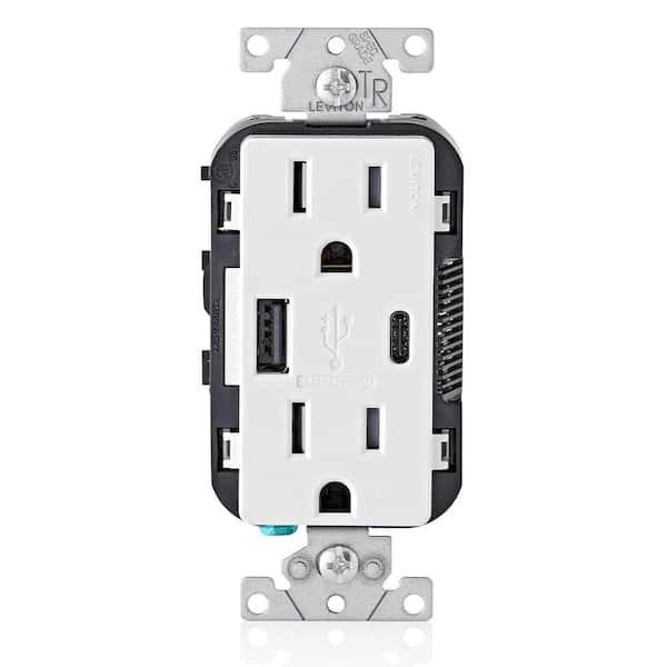 Leviton USB-C Decora Outlet