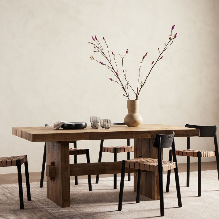 West Elm Emmerson reclaimed pine dining table