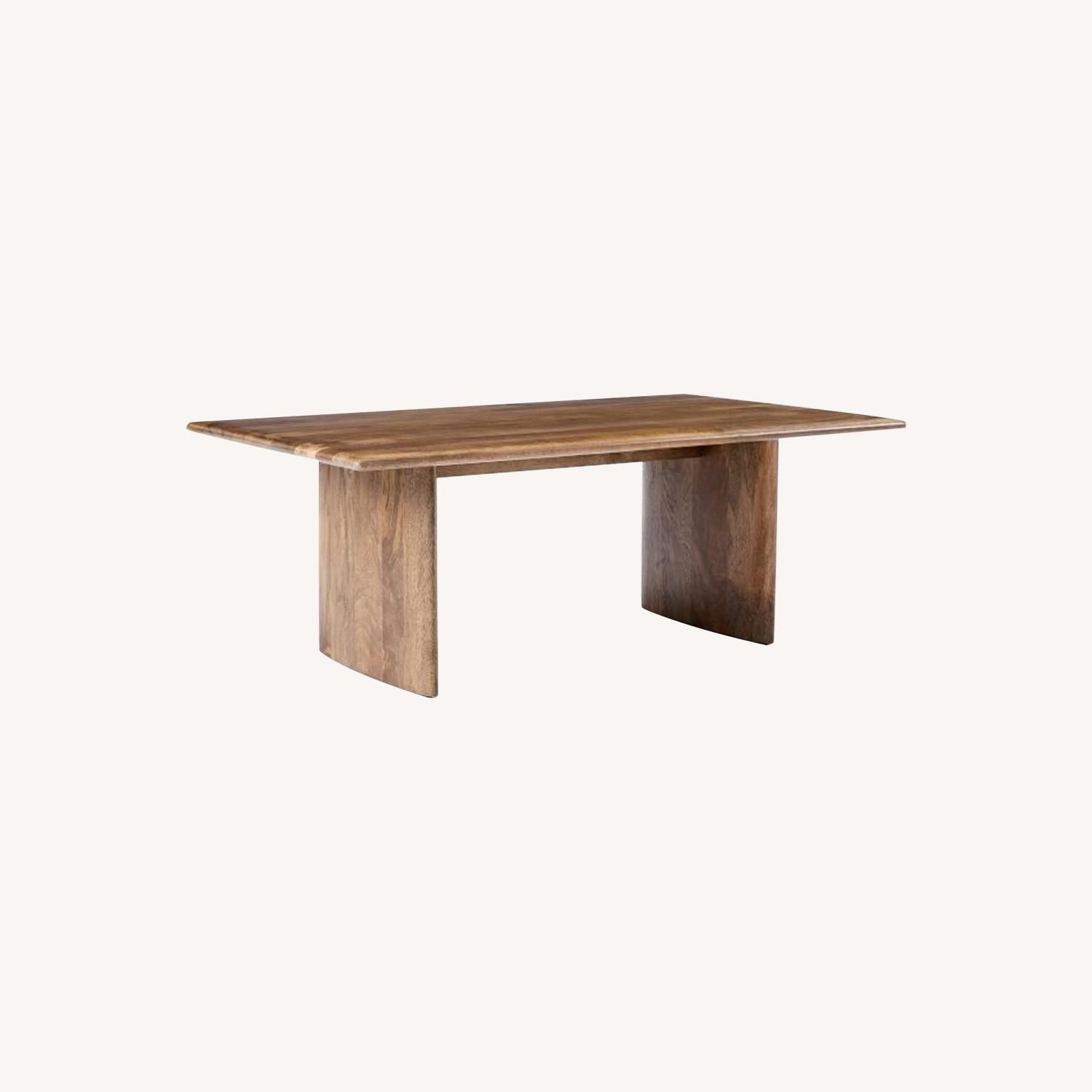 West Elm Anton round coffee table