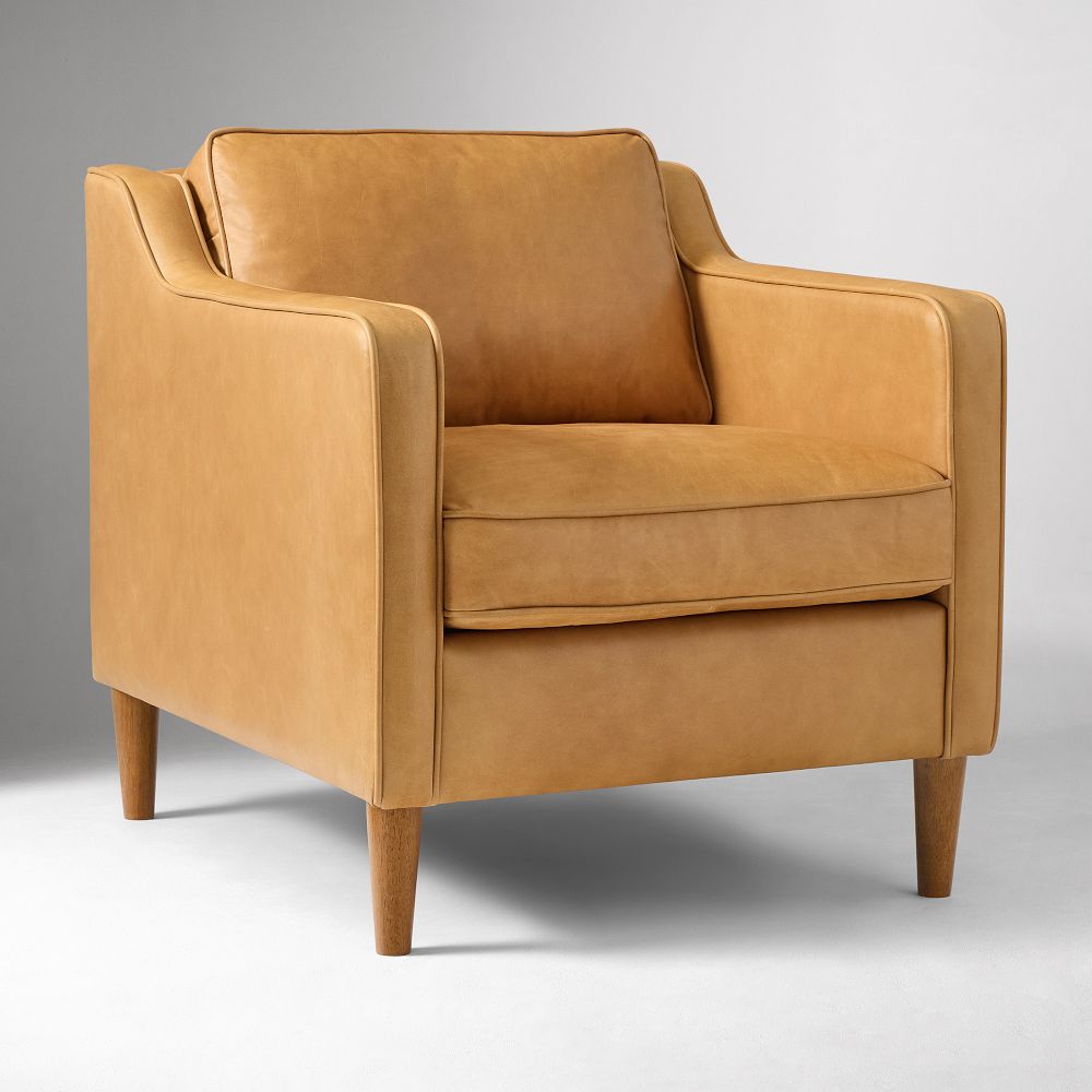 West Elm Hamilton Leather Chair