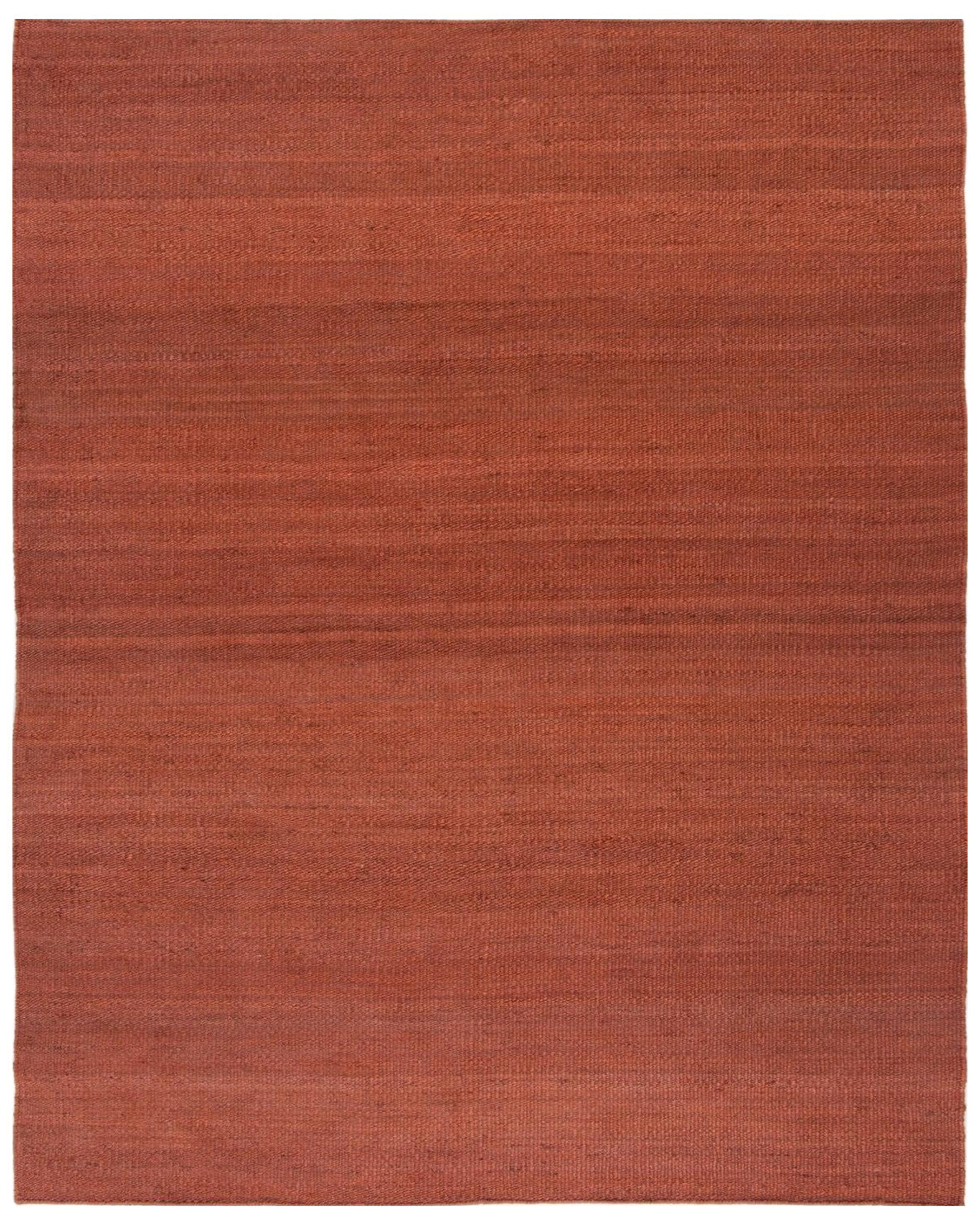 Revival Rugs Hart in Terracotta jute flatweave