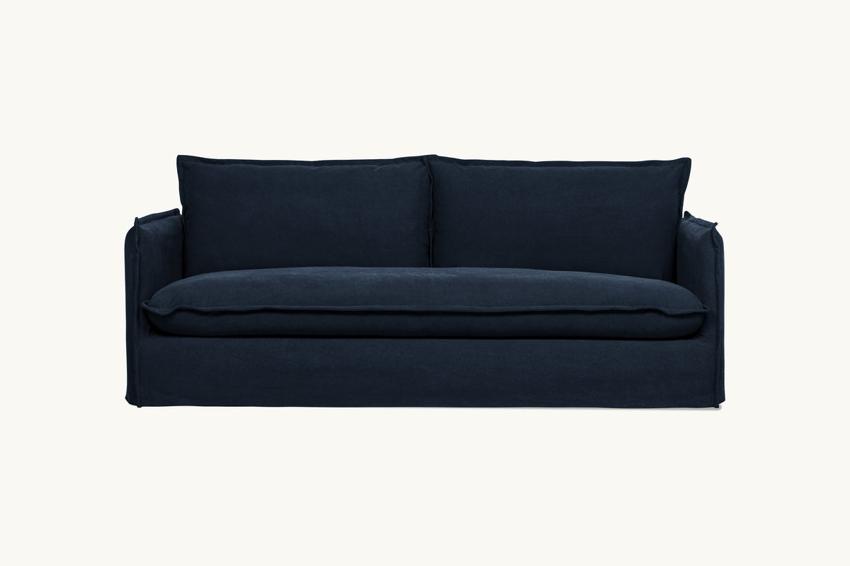 Sixpenny Neva sofa slipcover fluffy