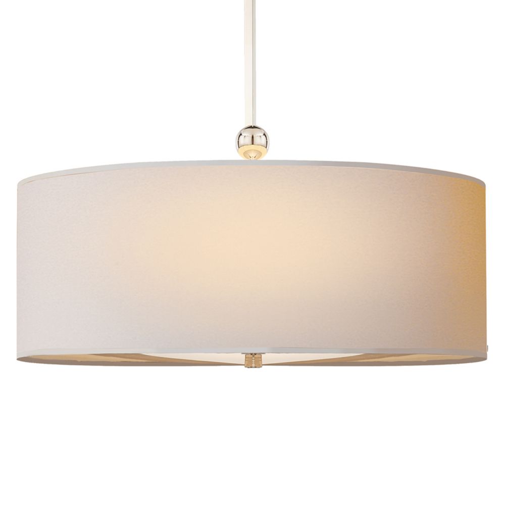 Visual Comfort Reed Drum Pendant natural paper