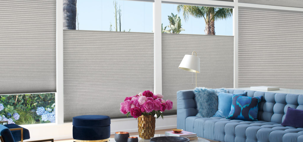Hunter Douglas Duette honeycomb cellular shades